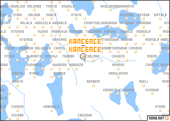 map of Kancence