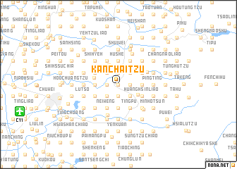 map of Kan-chai-tzu