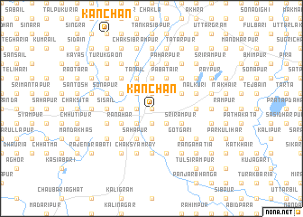 map of Kānchan