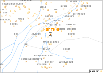 map of Kanchhi