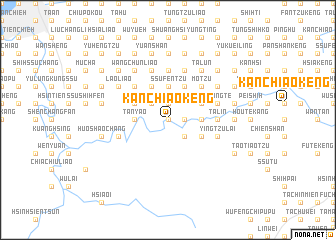 map of Kan-chiao-k\