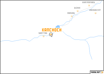 map of Kanchoch