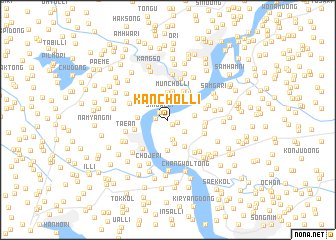 map of Kanch\