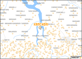 map of Kanch\