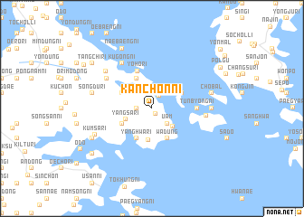 map of Kanch\