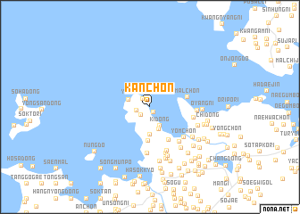 map of Kan-ch\