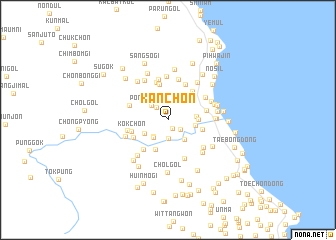 map of Kanch\