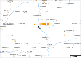 map of Kanchūbeh