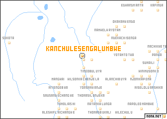 map of Kanchule Senga Lumbwe
