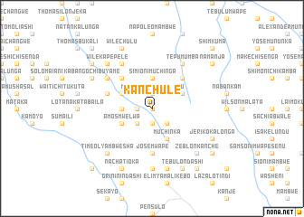 map of Kanchule