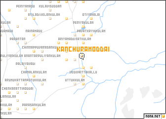 map of Kanchuramoddai