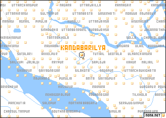 map of Kānda Bārilya