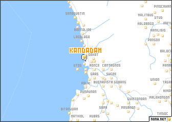 map of Kandadam