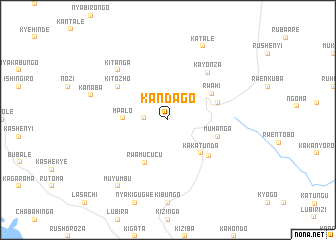 map of Kandago