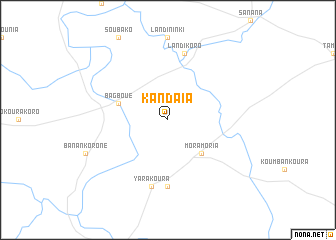 map of Kandaïa