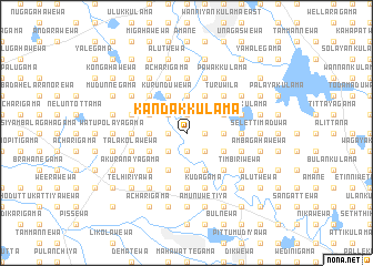 map of Kandakkulama