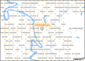 map of Kāndākul