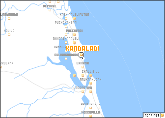 map of Kandaladi