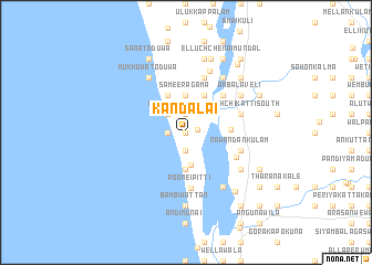 map of Kandalai