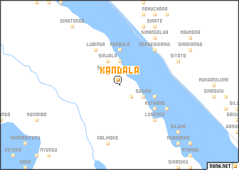 map of Kandala
