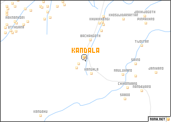 map of Kandala