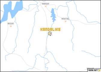 map of Kandalike