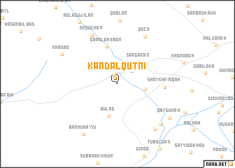 map of Kandal Quţnī