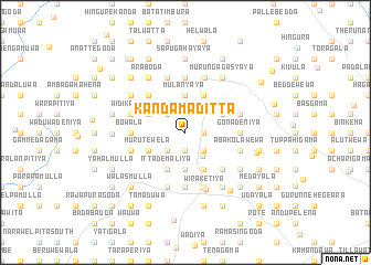 map of Kandamaditta