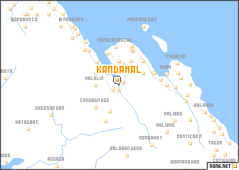 map of Kandamal