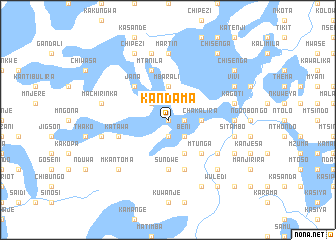 map of Kandama