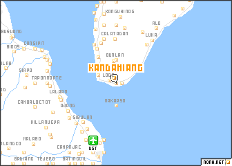 map of Kandamiang