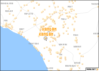 map of Kandam