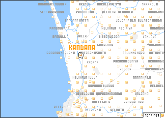 map of Kandana