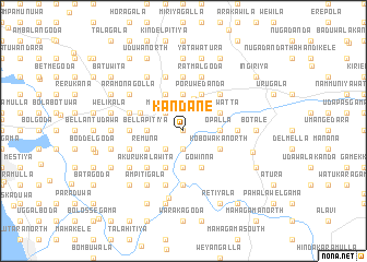 map of Kandane