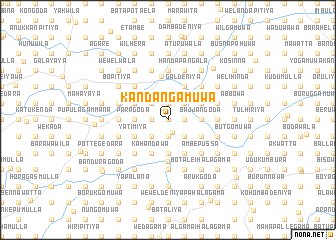 map of Kandangamuwa