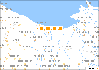 map of Kandanghaur