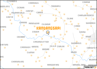 map of Kandangsapi