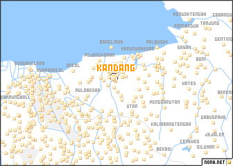 map of Kandang