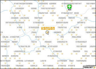 map of Kandan