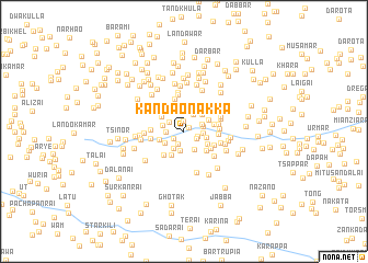 map of Kandao Nakka