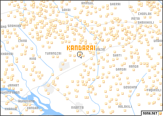 map of Kandarai