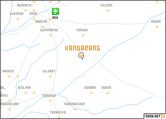 map of Kandarang