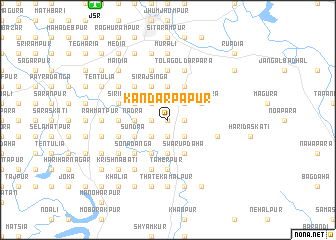 map of Kandarpapur