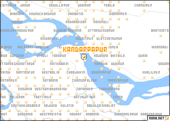 map of Kandarpapur