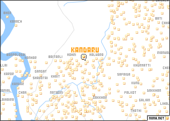 map of Kandaru