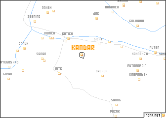 map of Kandar