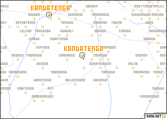 map of Kandatenga