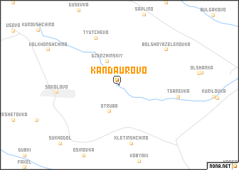 map of Kandaurovo