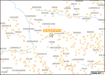 map of Kandawai