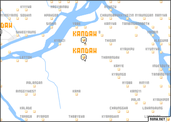 map of Kandaw